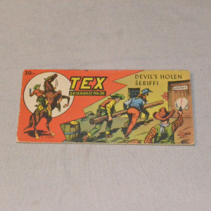 Tex liuska 26 - 1955 Devil´s Holen seriffi (3. vsk)